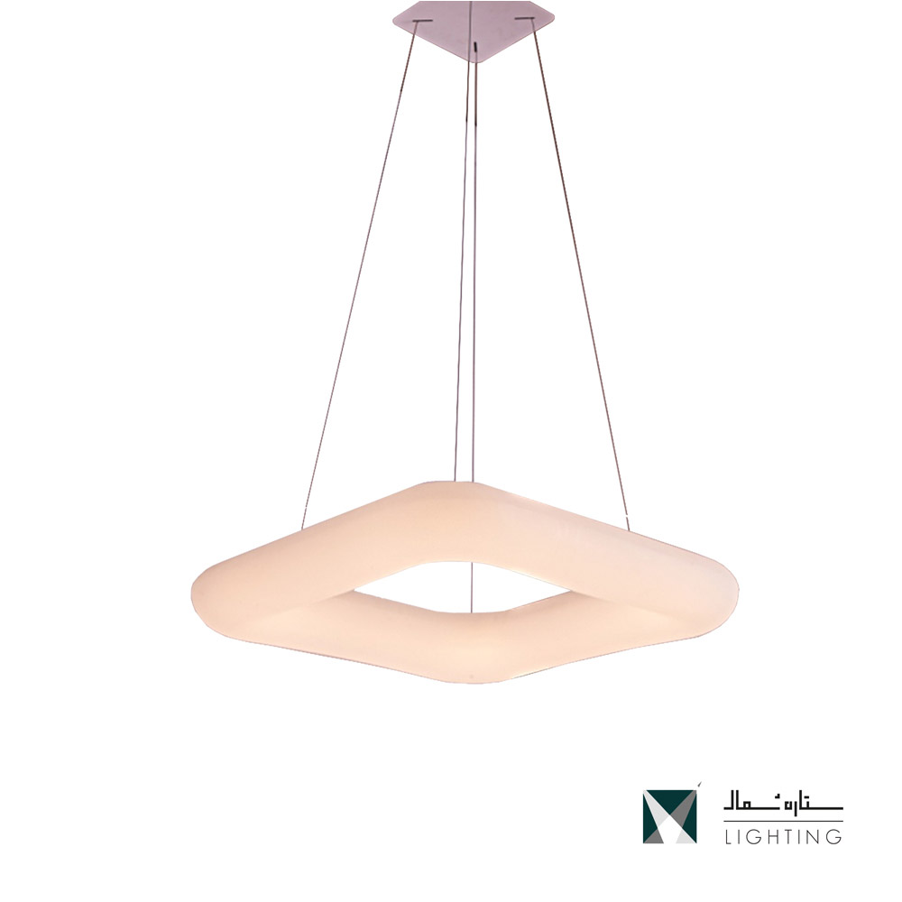 چراغ آویز دونات  مربعی  TS11