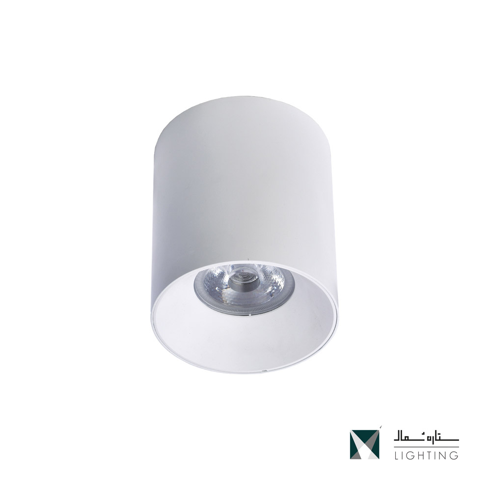 چراغ استوانه ای روکار لنزدارX360